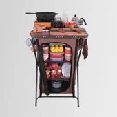 Nurgaz NG C155 Campout Tek Kapılı Kamp Mutfağı thumbnail 1