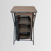 Nurgaz NG C155 Campout Tek Kapılı Kamp Mutfağı - 5