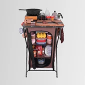 Nurgaz NG C155 Campout Tek Kapılı Kamp Mutfağı - 1