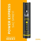 Taft Power Express Saç Spreyi No: 5 Anında Kuruyan Formül 250 ml - 1