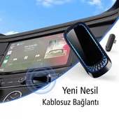 Powermaster PM-24508 Wireless Kablosuz Apple iphone Carplay Araç İçi Ekran yansıtma 4.0 Versiyon thumbnail 7