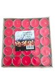 Kapella Mum 25'Li Tealıght 10 Gr Kırmızı Kokulu - 1