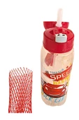 Tuffex Lüks Pipetli Matara 500Ml Mono Tp726 Kırmızı Araba Desenli - 2