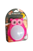 Knitex Pembe Gece Lambası Baykuş Ktx-2536 - 1