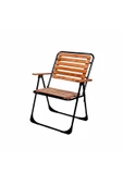 Kapella Ahşap Bistro Set Metal İskelet 52X52 - 3