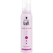 Taft Saç Köpüğü Curl & Flex No: 3 Uzun Süre Kalıcı Bukleler 150 ml - 1