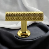 Doruk Kulp Düğme Altın Gold Metal Mobilya Mutfak Dolabı Çekmece Dolap Kulpları Kapak Kulpu Kulbu - 2