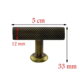 Doruk Düğme Eskitme Antik Sarı Metal Mobilya Mutfak Çekmece Kapak Dolap Dolabı Kulpu Kulbu Kulpları thumbnail 4