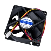 Ayt Powermaster IC-216 3 Pin Kablolu 80X80X25 Mm 24 Volt Fırçasız DC Kasa Fanı Soğutucu Fan 8x8x2.5 cm thumbnail 3