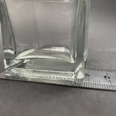 50 Ml Köşeli Model Cam Damlalıklı Şİşe , Plastik Kapaklı , 50 Cc Cam Damlalıklı Kare  Şişe x 6 Adet thumbnail 4