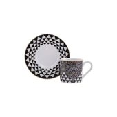 DECORIUM PORSELEN KAHVE FİNCANI TAKIMI 12 PARÇA ASAF M06529 - 1