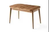 Venüs Açılır MDF Oval Mutfak Masası 80x130 - 5