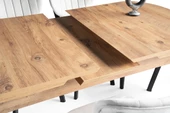 Venüs Açılır MDF Oval Mutfak Masası 80x130 - 2
