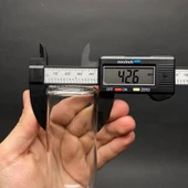 100 Ml Boğumlu Model Cam Damlalıklı Şİşe , Plastik Kapaklı , 100 Cc Cam Damlalıklı Boğumlu Şişe x 6 Adet thumbnail 4