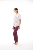 Pijadore 1450 Kadın Kısa Kollu Pijama Takım - 2