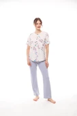 Pijadore 1450 Kadın Kısa Kollu Pijama Takım - 4
