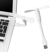 S-Link SL-UF05 Taşınabilir Esnek Beyaz USB Mini Fan - 4