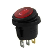 IC-131W Yuvarlak 220 Volt Işıklı Su Geçirmez On/Off Anahtar - 1