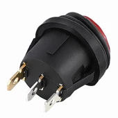 IC-131W Yuvarlak 220 Volt Işıklı Su Geçirmez On/Off Anahtar - 4