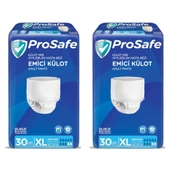 Prosafe Ekstra Büyük Boy (XL) 30'lu 2 Paket Yetişkin Emici Külot - 1