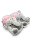 Twigy AA 0635 TW ELEPHANT Kadın Hayvanlı Panduf Gri 36-41 - 1