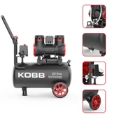 KOBB KBK25S 1.7HP 25Lt 8Bar Yağsız Sessiz Taşınabilir Hava Kompresörü - 6