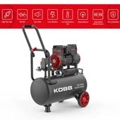 KOBB KBK25S 1.7HP 25Lt 8Bar Yağsız Sessiz Taşınabilir Hava Kompresörü - 2