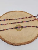 Yakut & Safir Taşı Dizi 4mm (51220) - 2