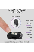 4 Adet Şarjlı Mini Led Işık/motor Çakar Led/drone Işığı/anti Çarpışma Uyarı Işığı - 6