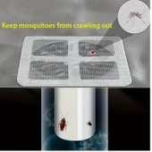 10 Adet Yapışkanlı Banyo Gider Süzgeci Saç Yakalayıcı Süzgeç Banyo Duş Gider Tıkanık Önleyicİ - 3