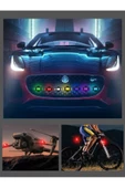 Şarjlı Mini Led Işık/motor Çakar Led/drone Işığı/anti Çarpışma Uyarı Işığı - 7