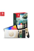 Nintendo Switch Oled Model Konsol Zelda Tears Of The Kingdom Limited Edition - 2