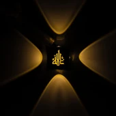 Ayt Powermaster Duvar Aplik Allah Dekorlu Gece Lambası Dekoratif Aplik Led Aydınlatma 95x95x50 mm - 6