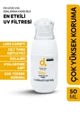 Debil Güneş Kremi  SPF+50 Yüksek Korumalı  50 ML  Kolajen  Hyaluronik asit - 2