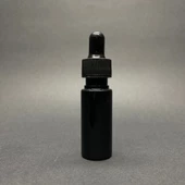 15 Ml Plastik Siyah Şişe Cam Damlalıklı  , Plastik Kapaklı , 15 Cc Cam Damlalıklı PE Şişe x 10 Adet - 2