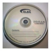 Elba DVD+R 8.5GB DL 240MIN 8X 10 luCakebox - 1