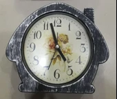 BZD 974 EV ŞEKİLLİ PLASTİK MASA SAATİ ( 1 ADET FİYATIDIR ) thumbnail 1