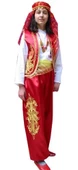 23 Nisan Kız Çocuk Kostümleri Folklör Kıyafeti Cepken Şalvar Kostüm - 1
