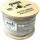 Ersan ER-5001 CU 2+1 1x0,50 mini Coax 2x0,50mm 500 metre CCTV Kamera Kablosu - 1
