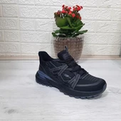 M.P. 1642 Siyah Memoryfoam Rahat kaydırmaz Spor Ayakkabı - 9