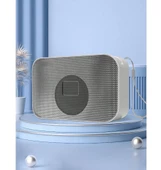 LED Işıklı Taşınabilir Bluetooth Hoparlör Yüksek Baslı Dinamik Hoparlör Aynı Zamanda Telefon Tutucu Özelliği Olan Hoparlör - 1