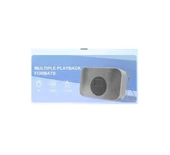 LED Işıklı Taşınabilir Bluetooth Hoparlör Yüksek Baslı Dinamik Hoparlör Aynı Zamanda Telefon Tutucu Özelliği Olan Hoparlör - 5