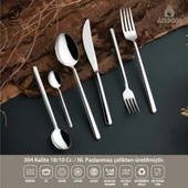 AMBOSS PEARL 72 PARÇA ÇATAL KAŞIK BIÇAK SETİ - 1