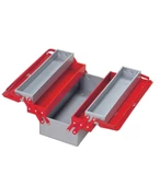 İzeltaş 8420336305 Metal Takım Çantası 5 Gözlü Uzun (Boş) - 1