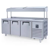 Iceinox Make Up Buzdolabı 515 Lt 3 Kapılı Yüksek - 2