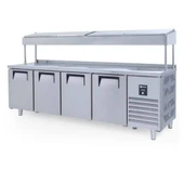 Iceinox Make Up Buzdolabı 560 Lt 4 Kapılı Yüksek thumbnail 1