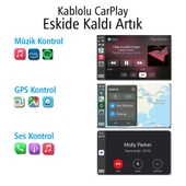Ayt Powermaster Z1D Araç Ekran Yansıtma Kablosuz Wifi İos Car Play Cep Telefonu Oto Ekran Yansıtma Mirrorlink - 6