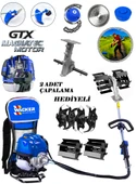 Wacker pro American Ergo Spx Motor Arazi Seti 20 Hp Sırt Tırpan + Toprak Eşeleme + Akrobat Çapa Aparatı - 2