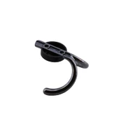 Hitit Askı Askılık Metal Füme Vestiyer Duvar Askısı Dolap Elbise Askılığı - 5