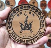 KARA KUVVETLERİ  Deri PEÇ - Arma - Leather Patch thumbnail 3